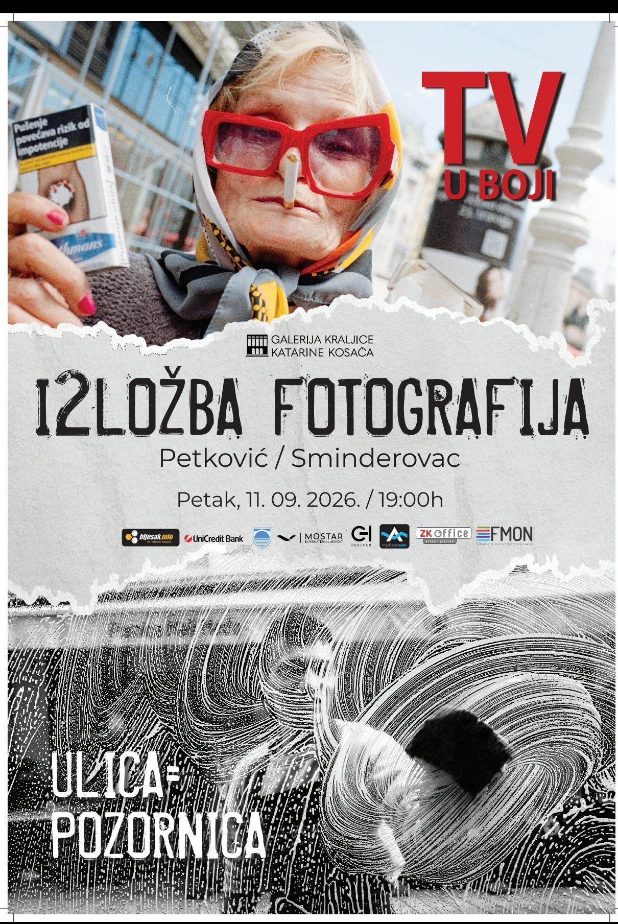 Izložba fotografija ''TV u boji/Ulica pozornica''