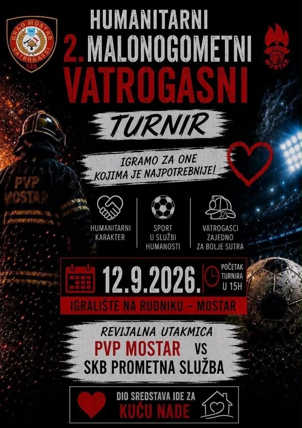 Vatrogasni turnir na Rudniku za Kuću nade i teško stradalog djelatnika SKB-a