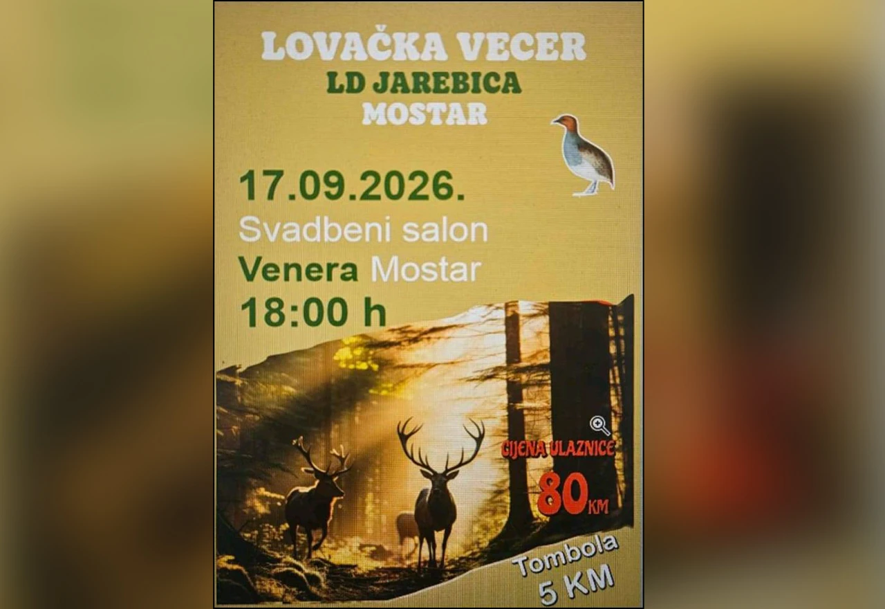 Lovačka večer u Mostaru