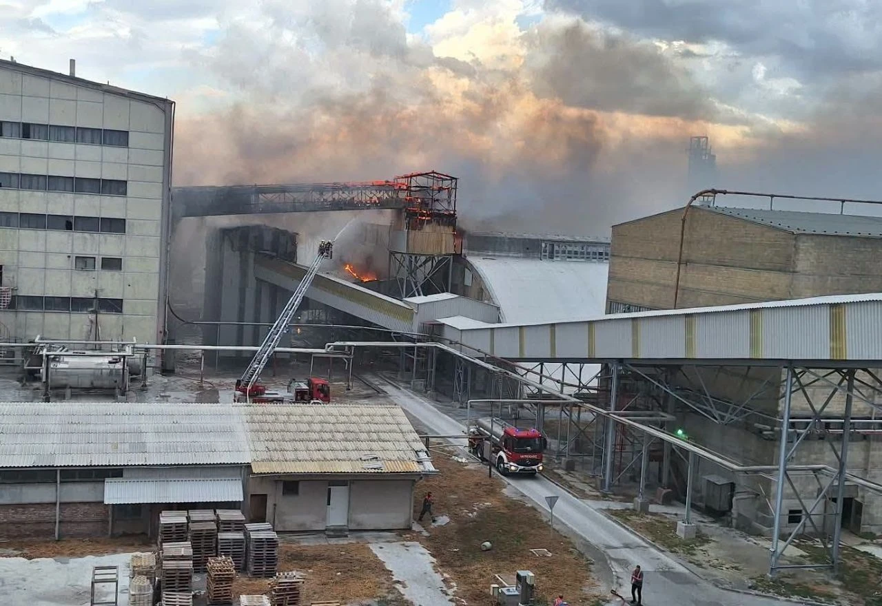 FOTO/VIDEO | Gori Petrokemija, gust crni dim prekrio nebo