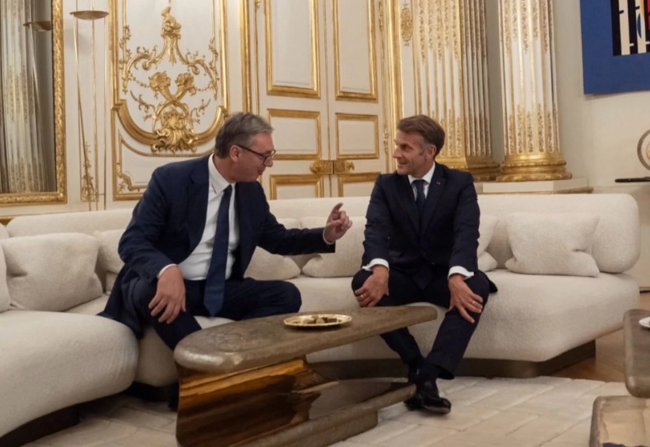 Vučić o sastanku s Macronom: "Odličan razgovor"