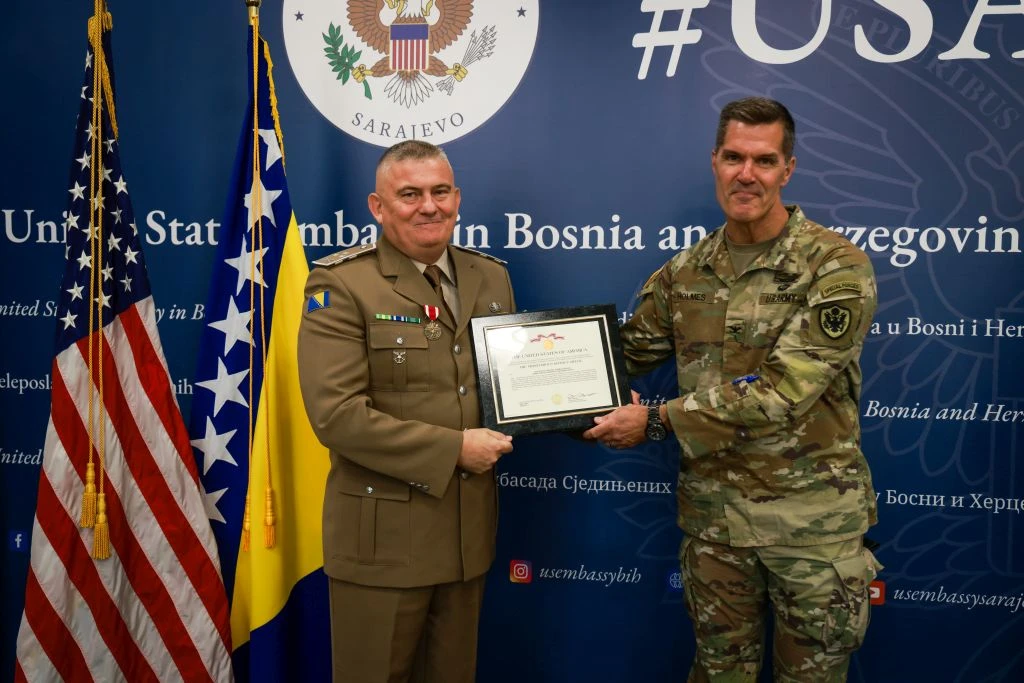 Od Iraka do Marylanda: Novo američko odličje za Admira Jusupovića