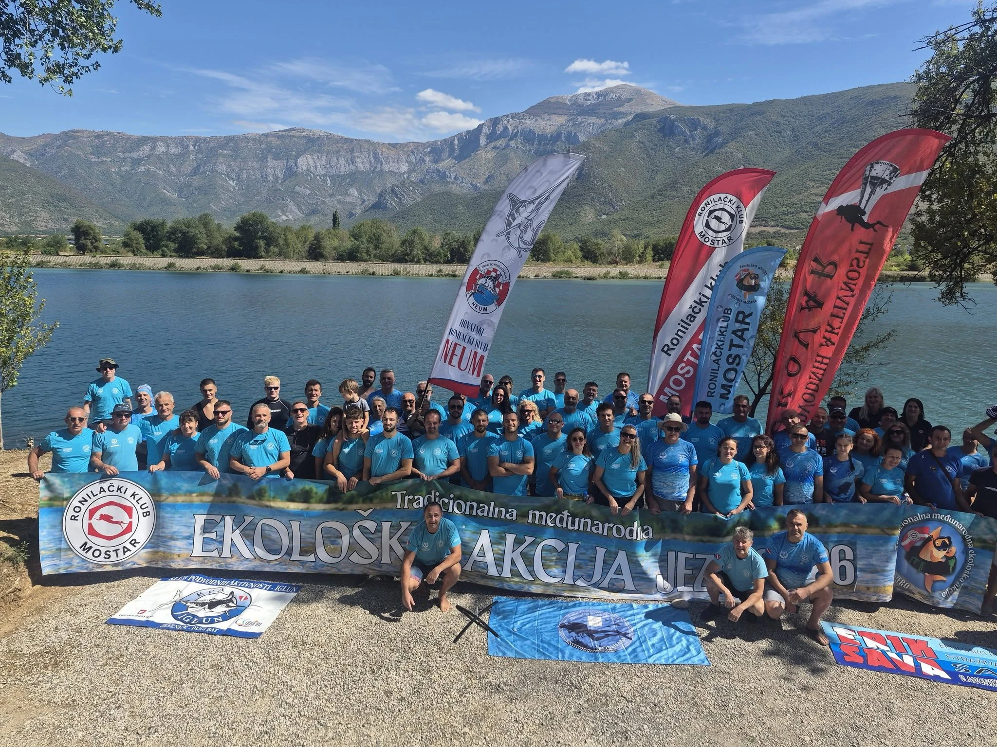 Ronioci iz tri države zaronili za čišću Neretvu: Završena akcija JEZERO '26