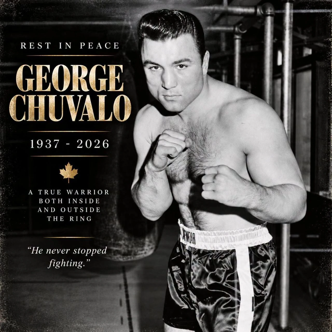 Umro legendarni boksač George Chuvalo: Dva puta se suprotstavio Aliju, droga mu uništila obitelj