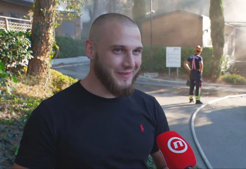 Turist iz BiH s bebom bježao od požara: "Pao joj je žar na glavu, kosa je počela gorjeti"