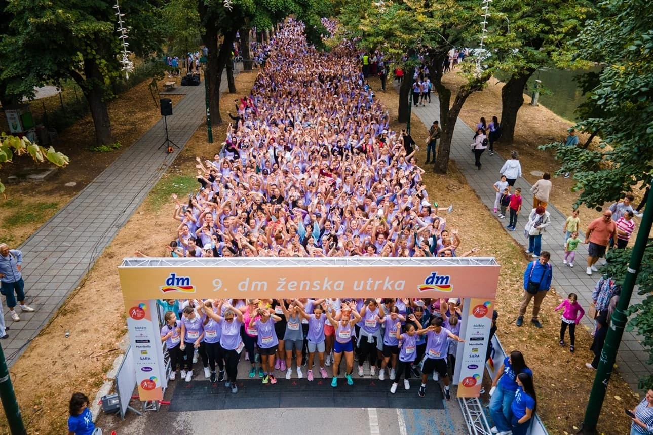 Održana 9. dm ženska utrka: Više od 2.000 sudionica trčalo na Vilsonovom šetalištu