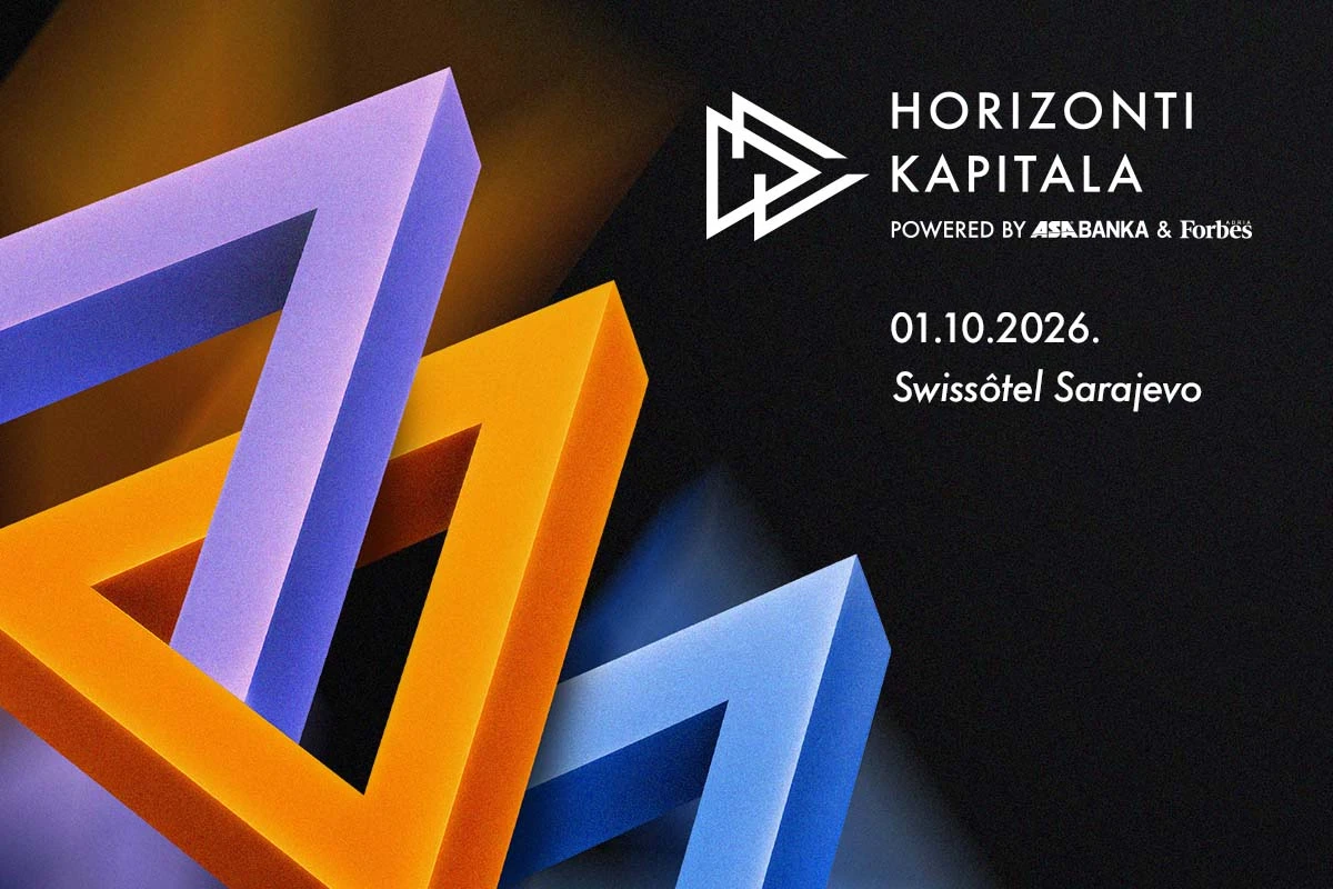 ''Horizonti kapitala''1. listopada u Sarajevu: U fokusu međunarodni tokovi kapitala i prilike za BiH i region