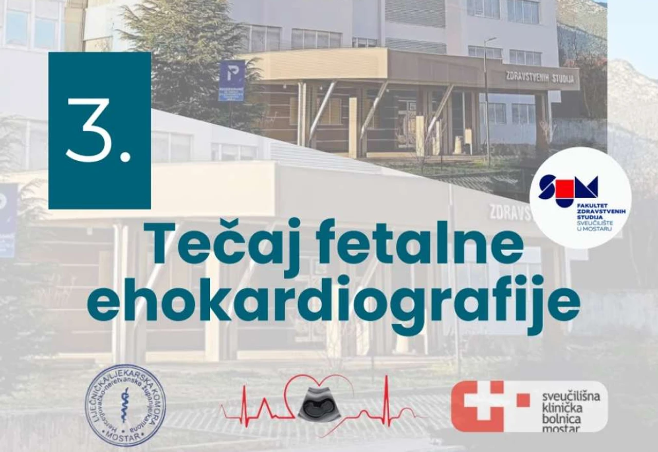 Tečaj fetalne ehokardiografije okupit će u Mostaru liječnike i 80 trudnica