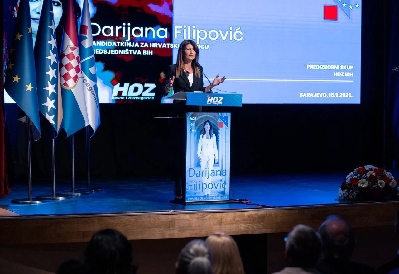 HDZ BiH održao prvi središnji skup u Sarajevu: "Hrvati, vi ste sol ovoga grada i za vas se vrijedi boriti"