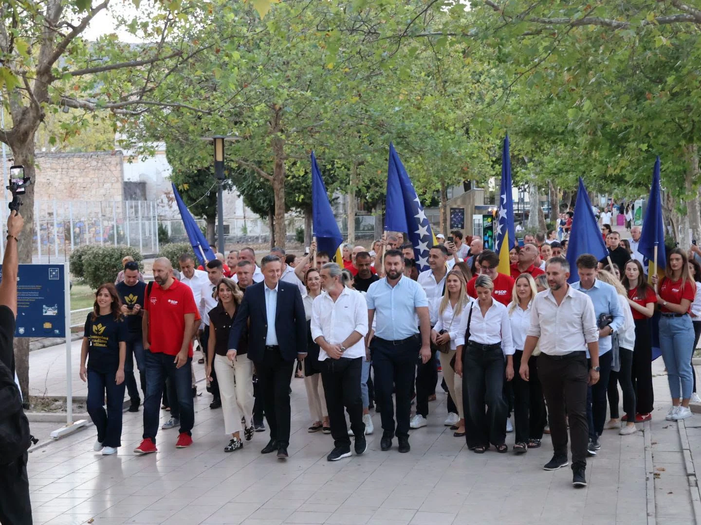Iz Mostara poslao poruku o europskom putu BiH: Bećirović protiv podjela i diskriminacije