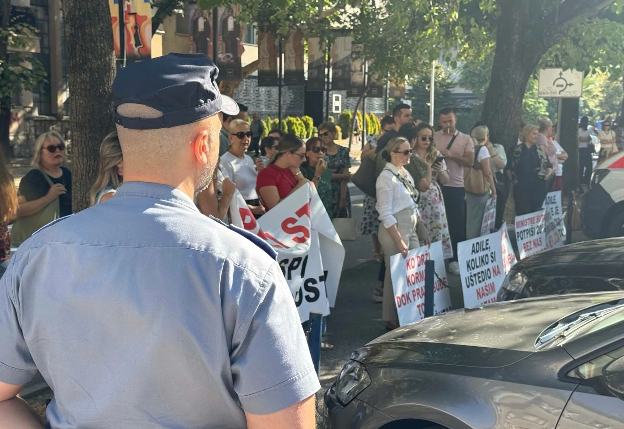 Novi prosvjed u Mostaru: Štrajk pravosuđa se nastavlja