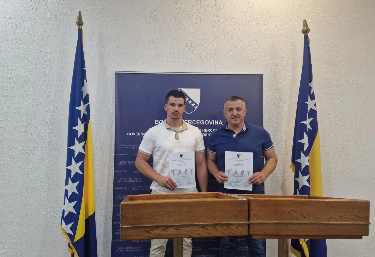 Previšić i Majo nagrađeni za vrhunske rezultate u sambu