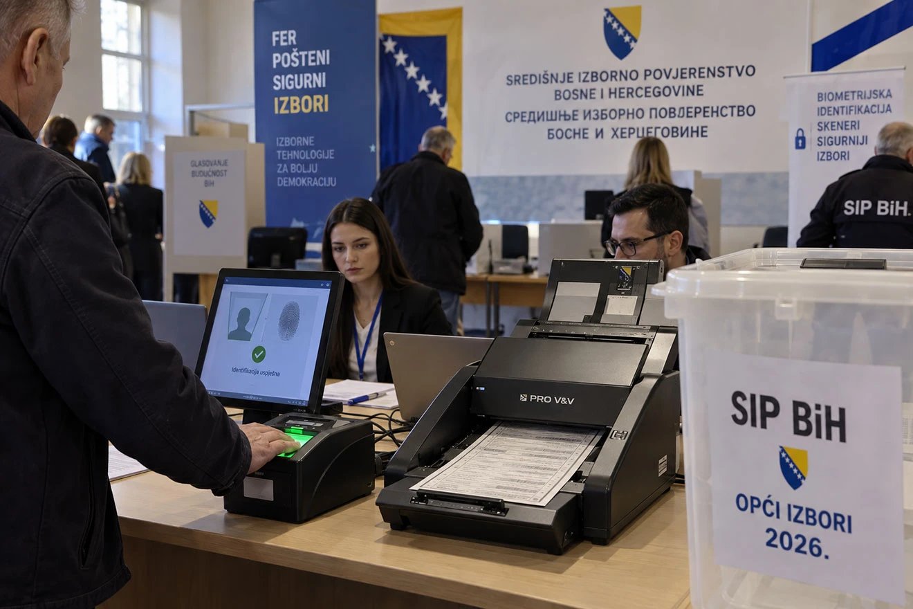 Velika promjena na izborima u BiH: Amerikanci provjeravaju biometriju i skenere za glasačke listiće