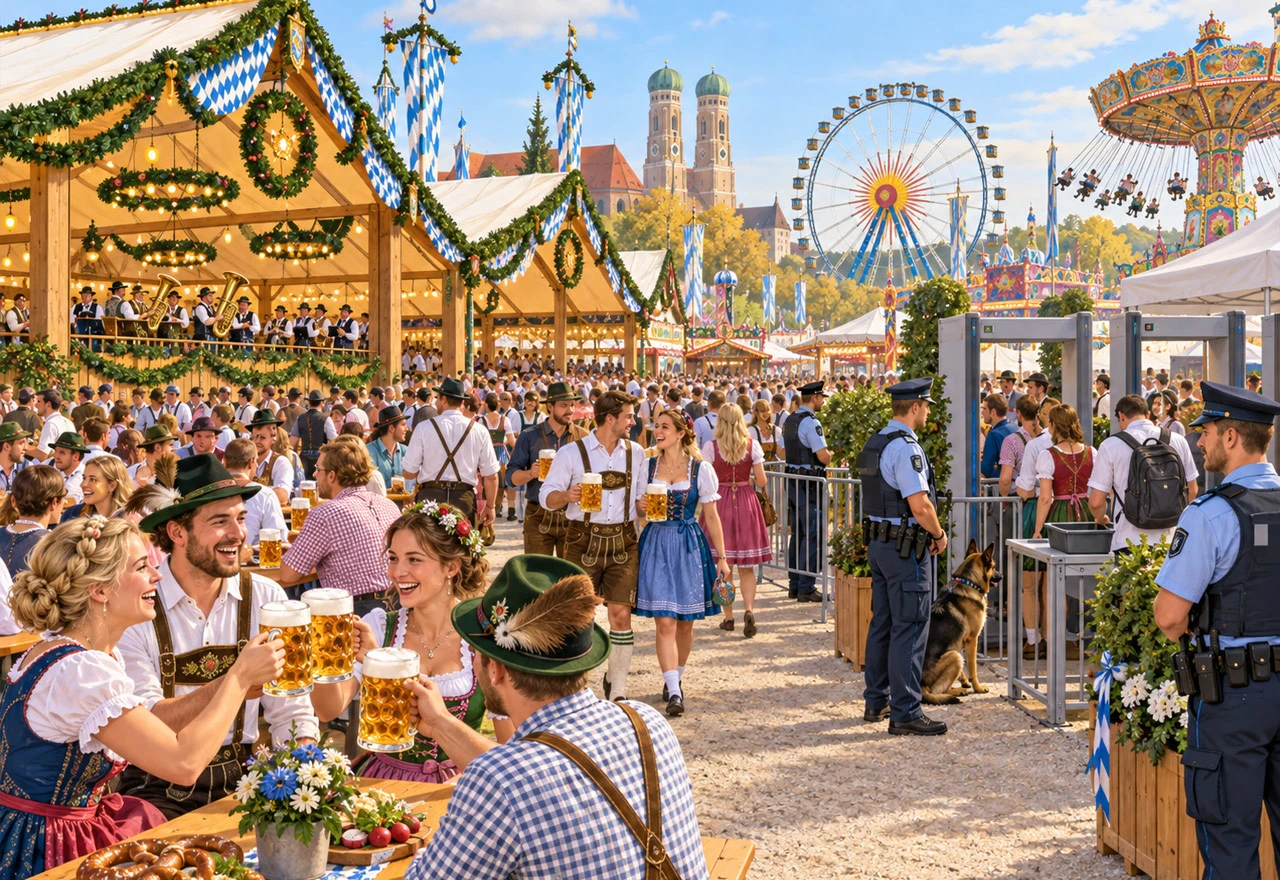Milijuni posjetitelja, tisuće litara piva i stotine policajaca: Počinje Oktoberfest