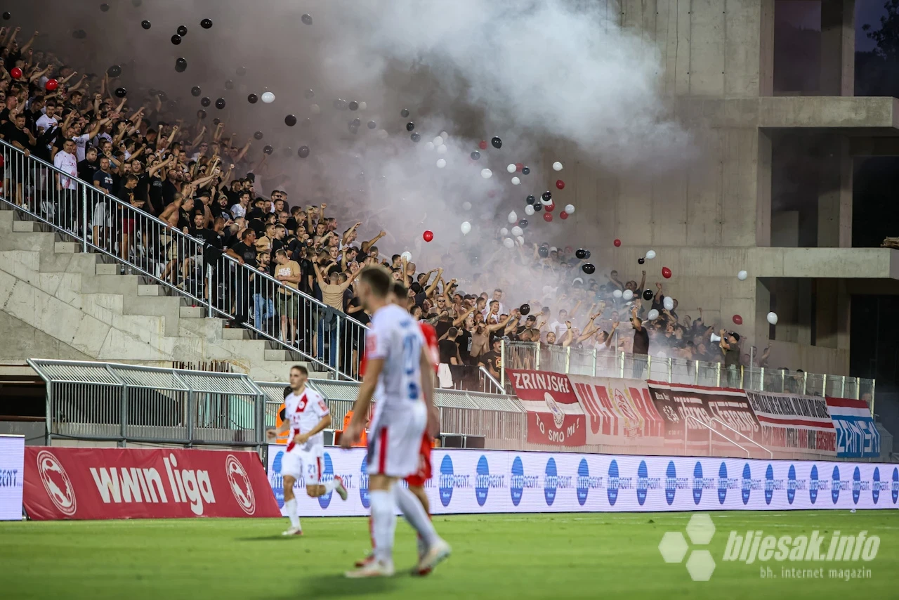 HŠK Zrinjski svladao je Velež rezultatom 2:0 u prvom mostarskom derbiju ove sezone