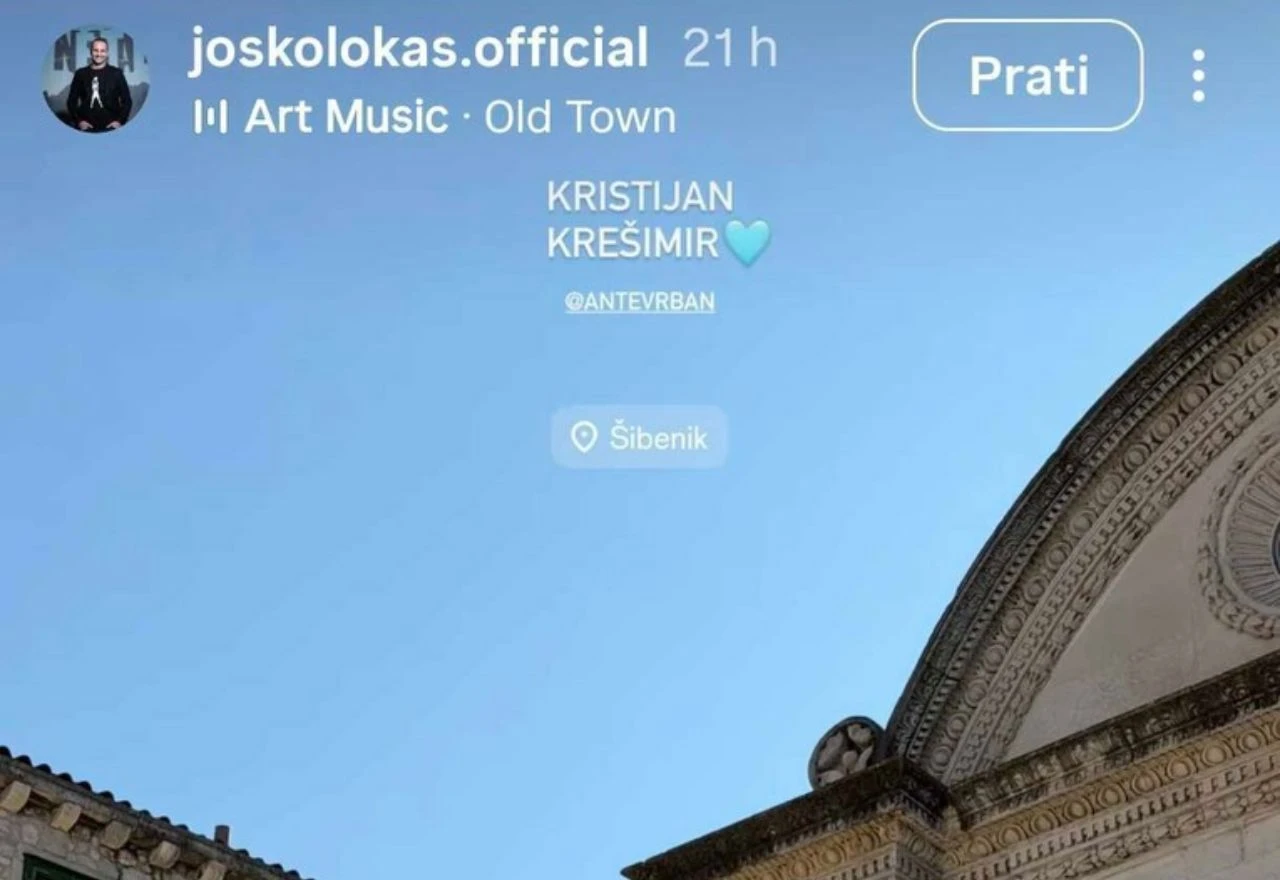 Joško Lokas i Ana Radišić otkrili ime sina Ante Vrbana