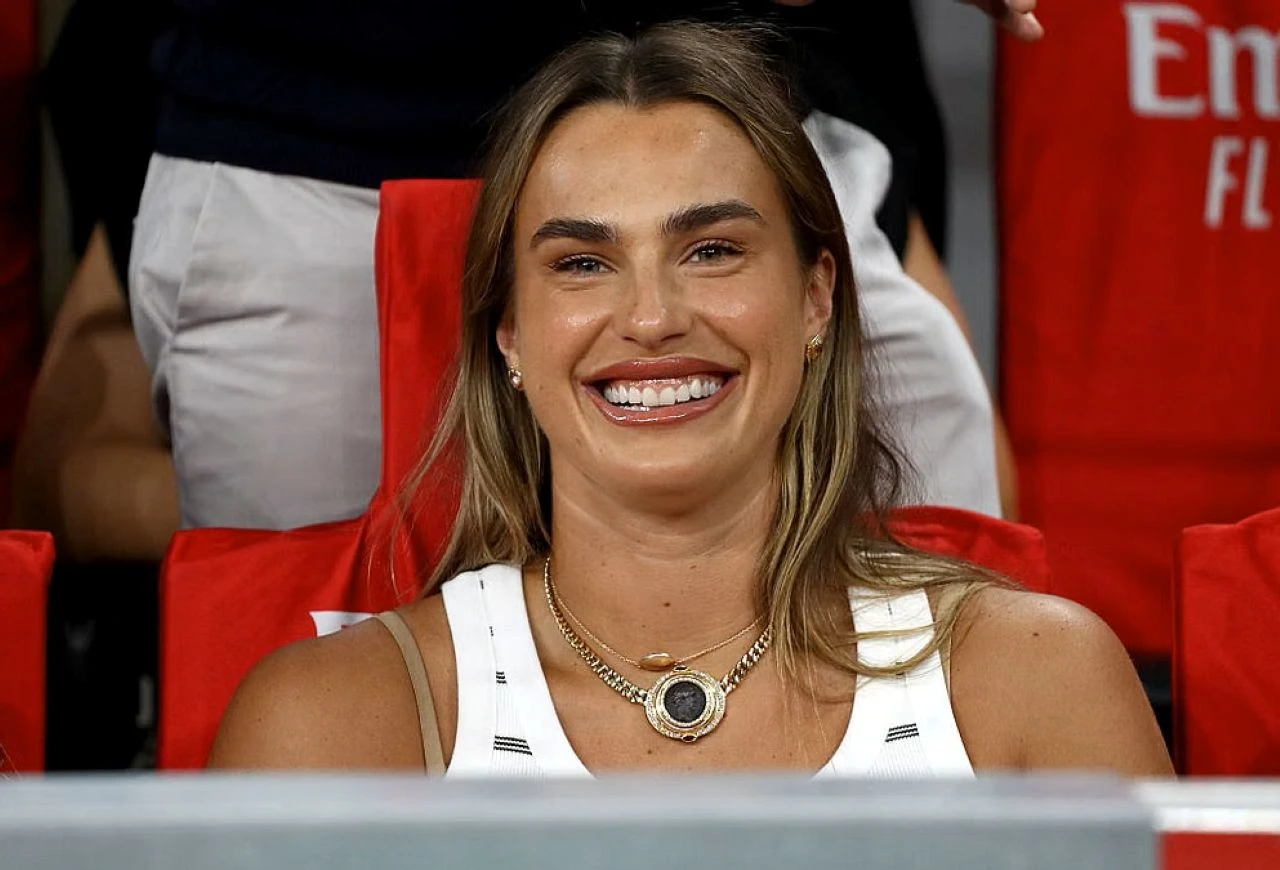 Sabalenka se pojavila na utakmici Milana, osmjesi i skupocjeni nakit su bili tu