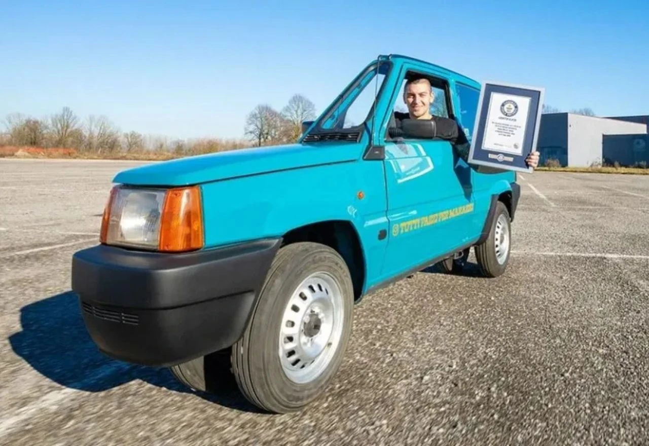 Uzeo staru Fiat Pandu i napravio nešto što je završilo u Guinnessu