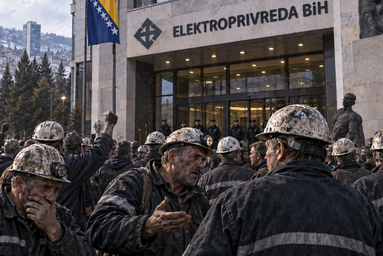 Kasne li plaće u sjedištu Elektroprivrede BiH kao što kasne rudarima iz istog koncerna?