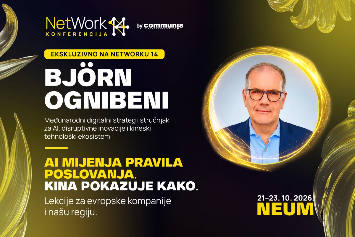 Silikonska dolina više nije jedina adresa za digitalnu budućnost: Björn Ognibeni na NetWorku 14