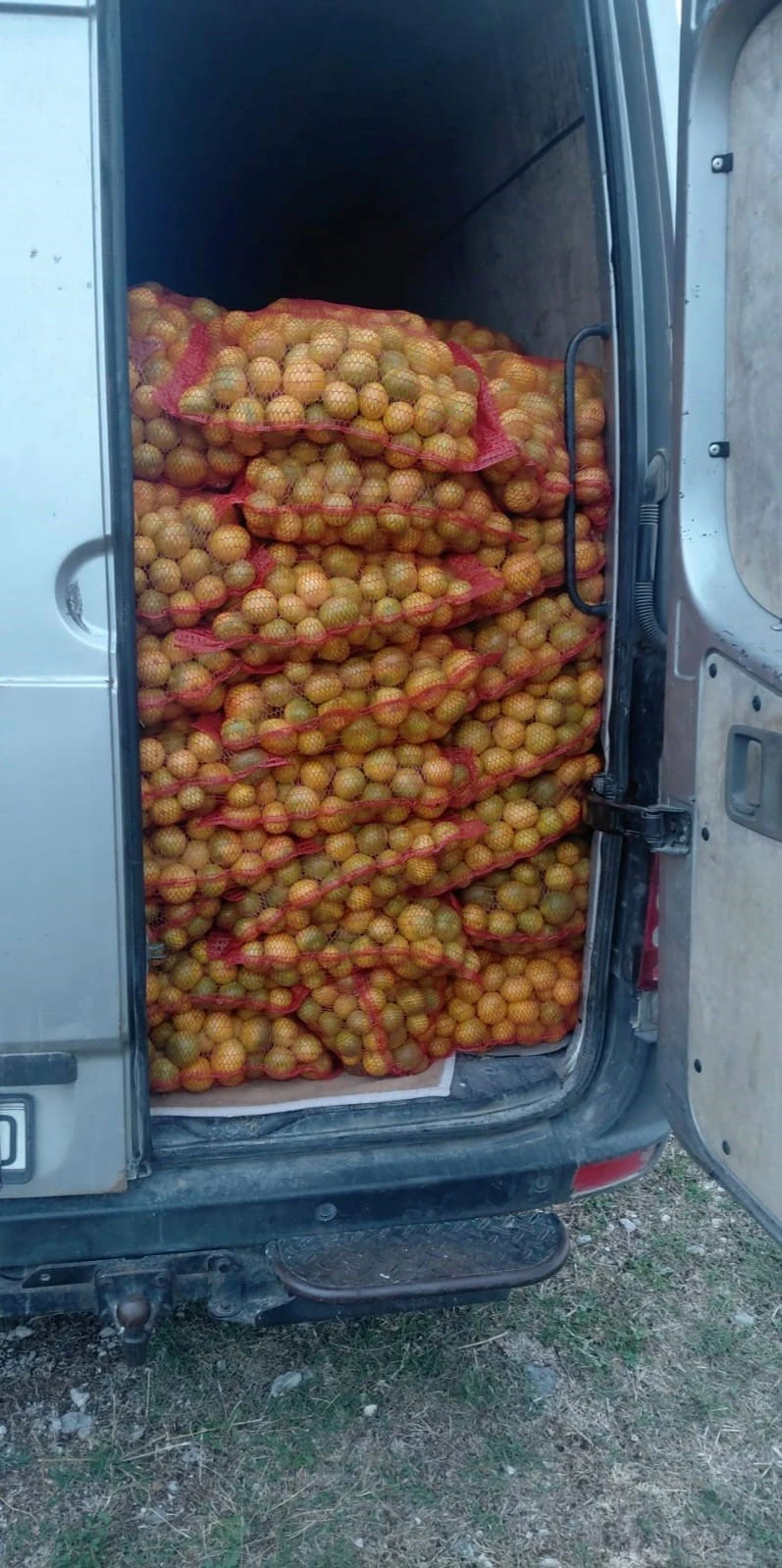 Pokušao preko granice prevesti 4,5 tona mandarina, zaustavljen kod Ljubuškog
