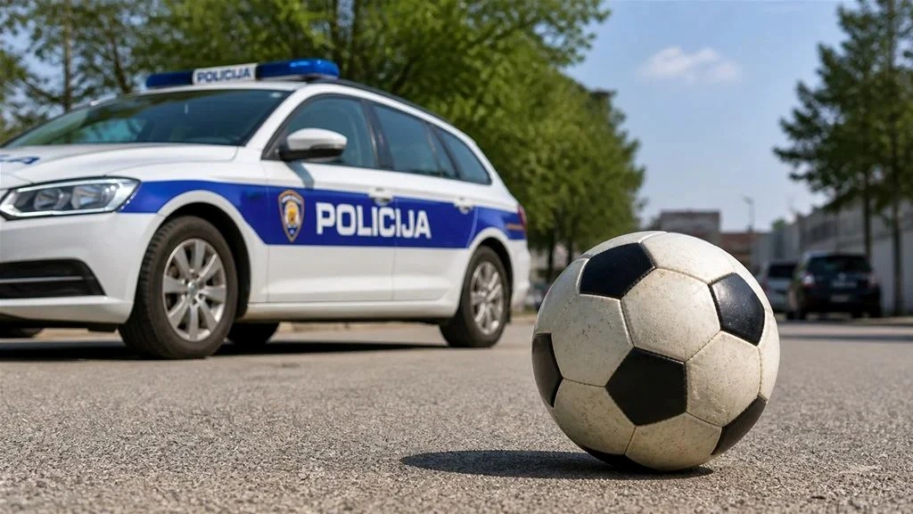 Srpski nogometaš uhićen usred utakmice u Hrvatskoj, veličao Mladića na društvenim mrežama