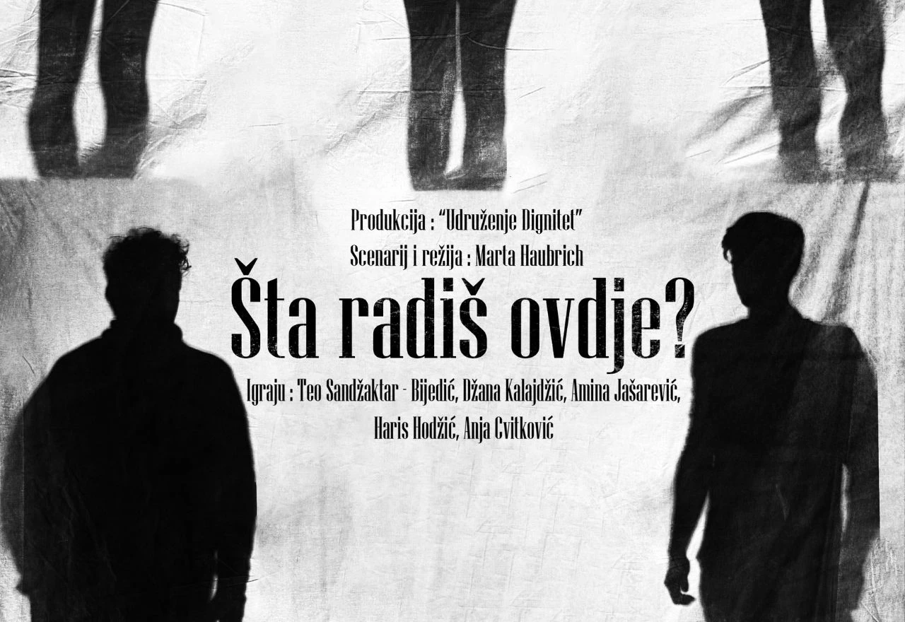 "Šta radiš ovdje?": Predstava u Mostaru koja nasilje prikazuje iz tri perspektive