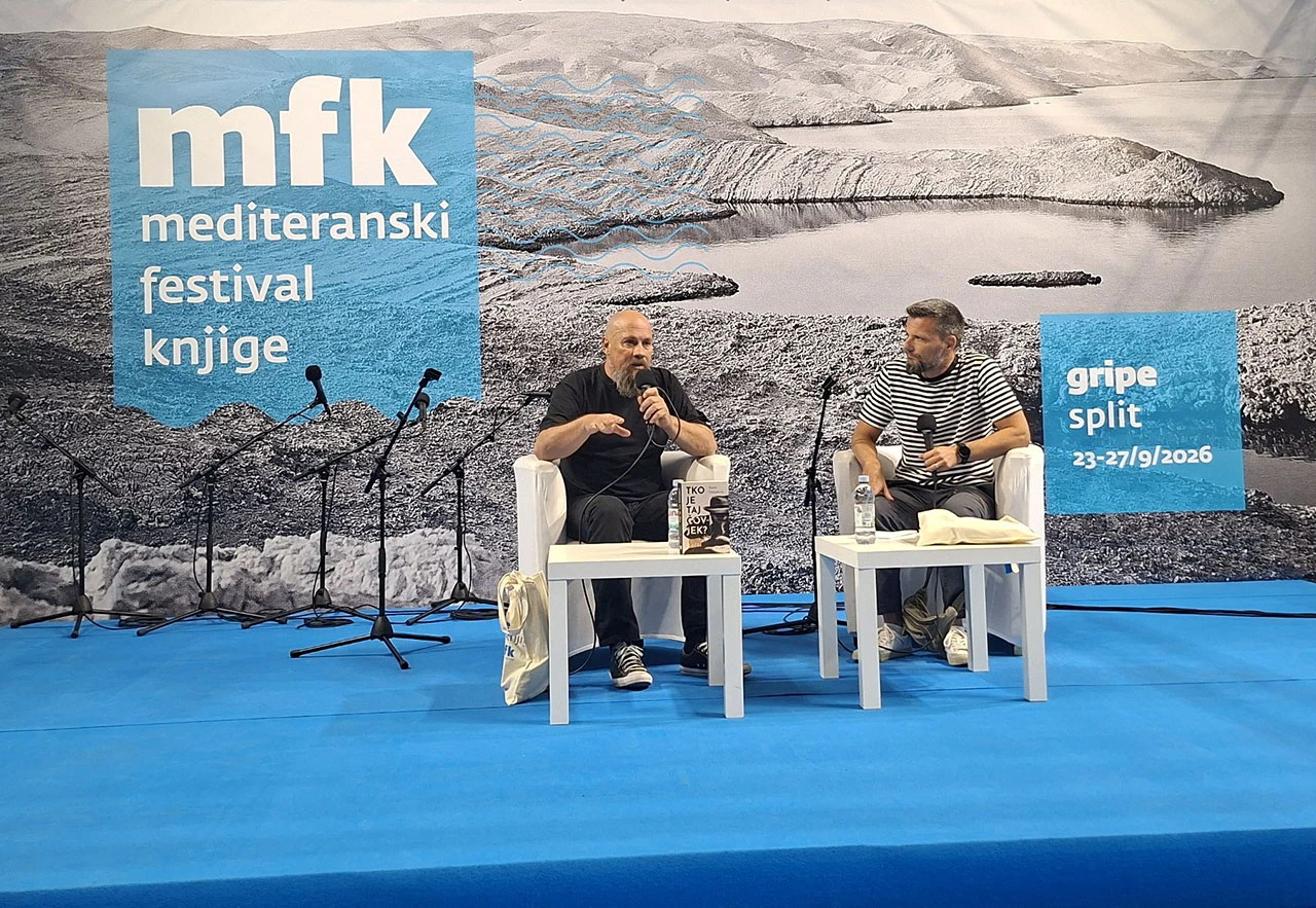 Dežulović na MFK-u predstavio nagrađeni roman ''Tko je taj čovjek?''