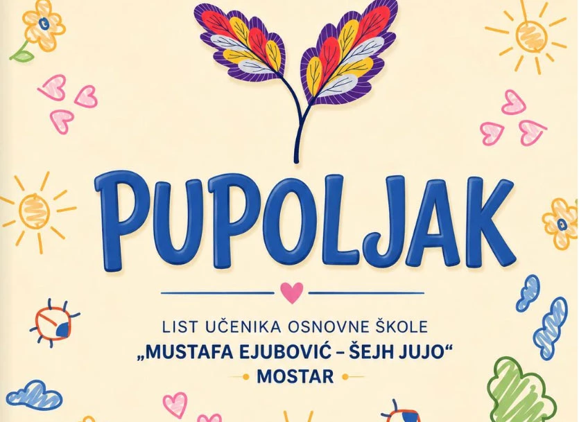 Mostarska škola objavila digitalno izdanje učeničkog časopisa ''Pupoljak''