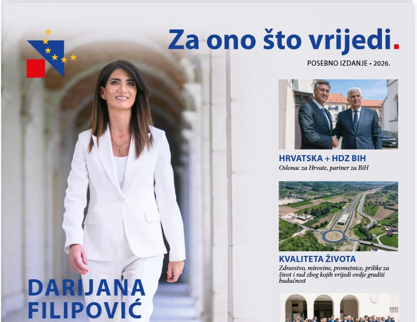 Izborni magazin HDZ-a BiH - dokaz učinjenog kroz konkretne projekte i rezultate