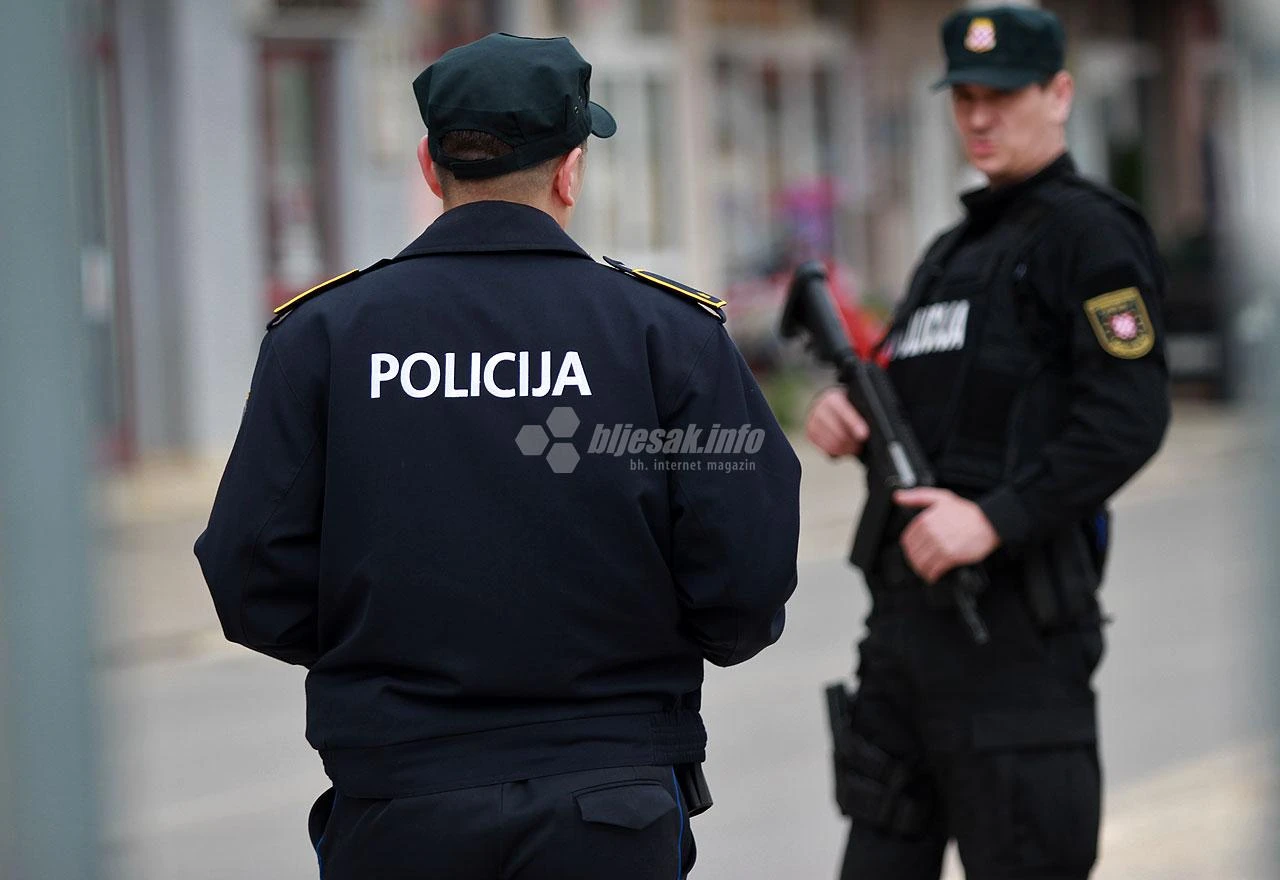 Napadnut policajac u Širokom Brijegu, sve policijske snage na terenu