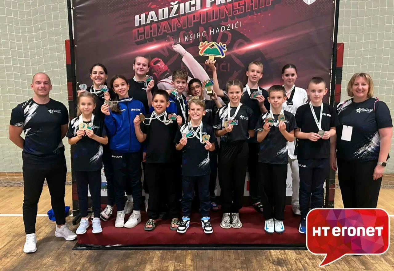 Mostarski Cro Star nezaustavljiv: U samo dva turnira osvojili 44 medalje i 12 pehara
