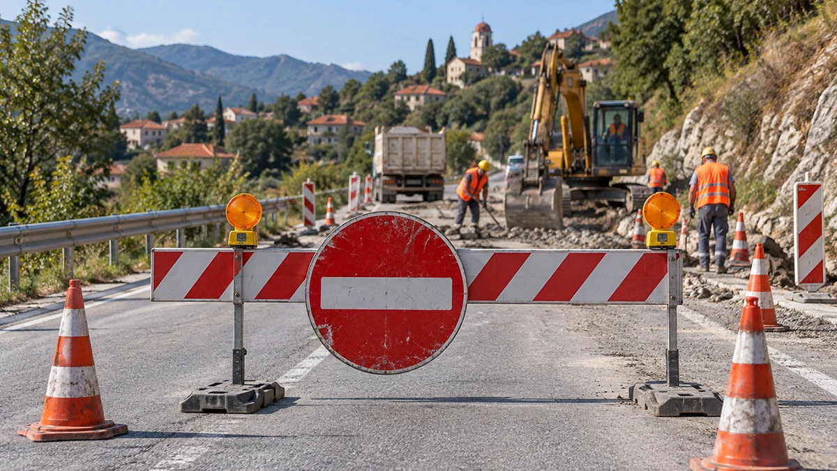 Od 1. listopada potpuna obustava prometa na cesti Buna – Domanovići