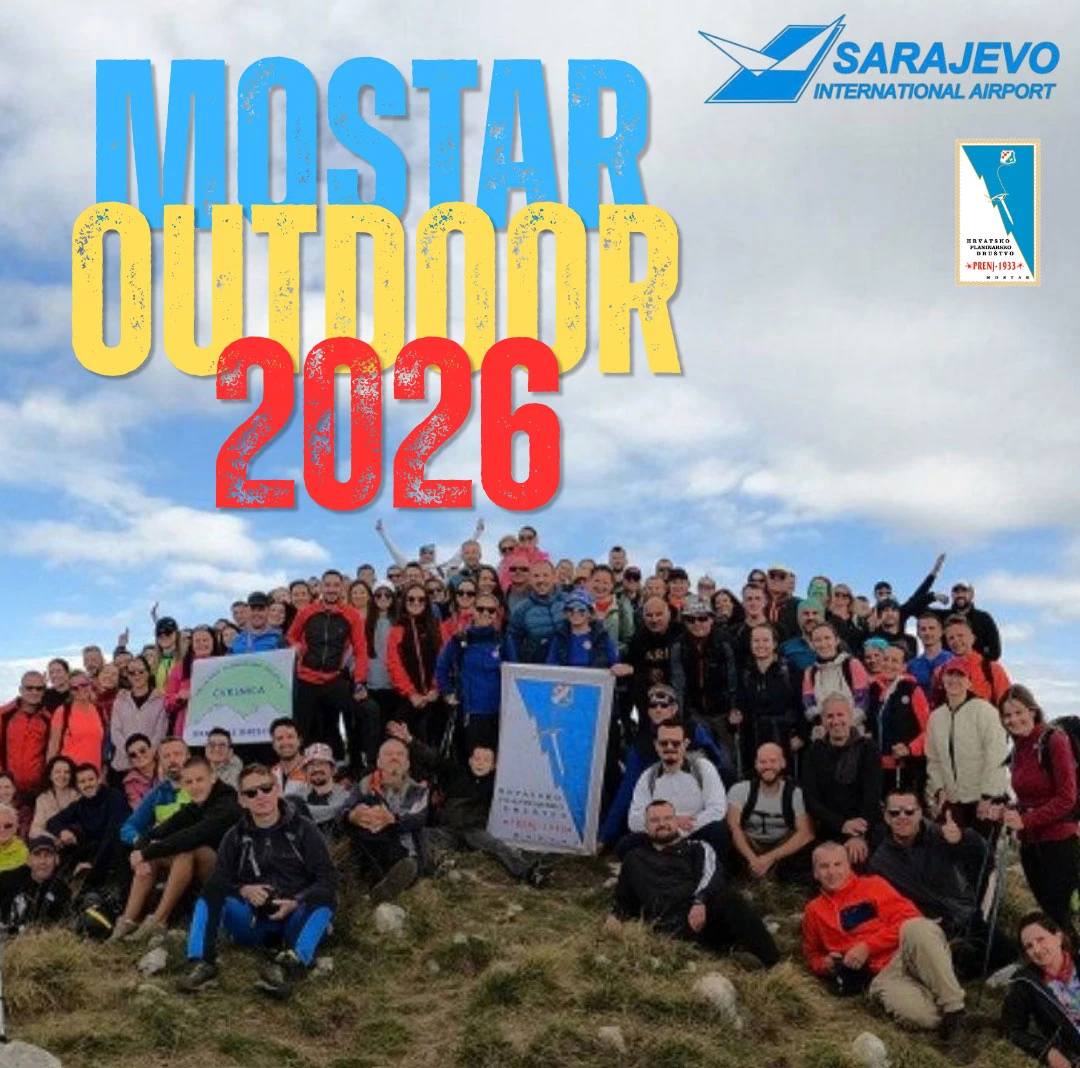 Mostar Outdoor 2026: Uspon na Veliku Vlajnu i lagana šetnja do Bandurice