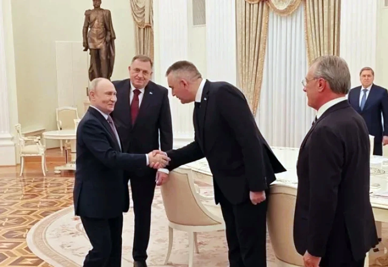 Dodik s Putinom u Kremlju: Zajednička težnja pravednijem svjetskom poretku