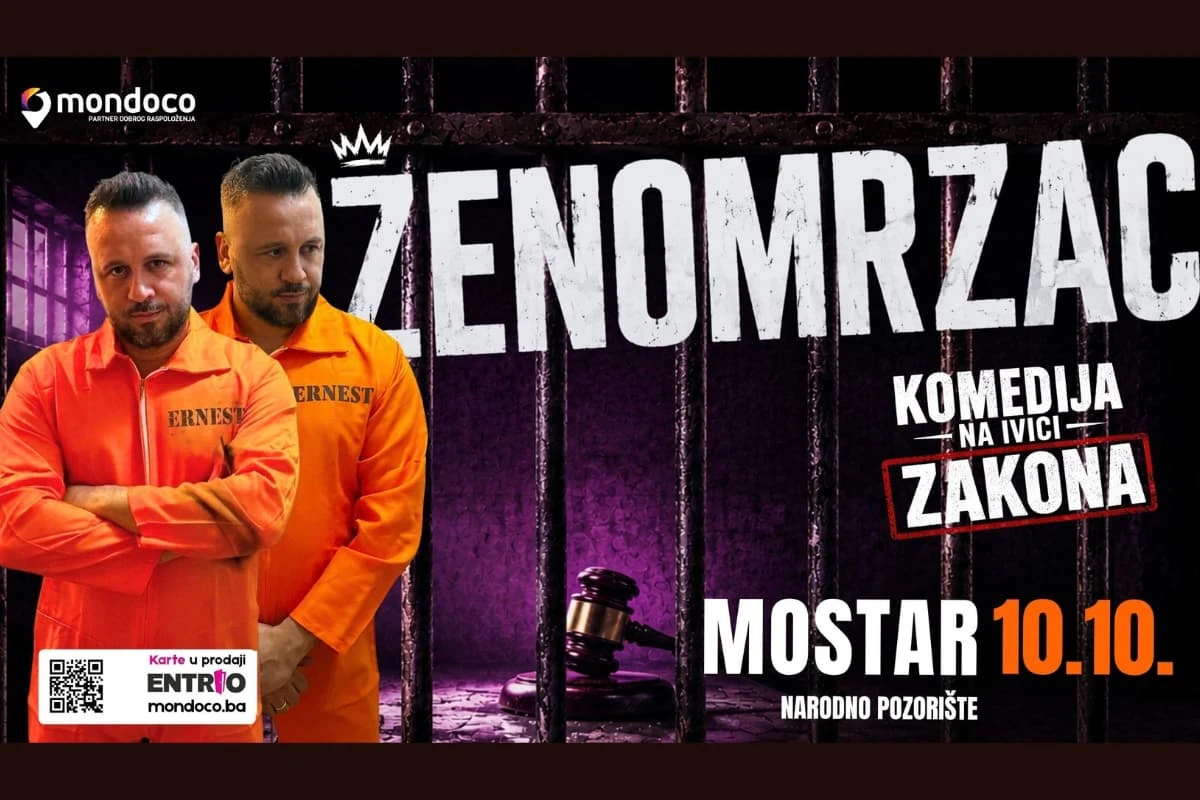 Komedija na ivici zakona stiže u šest gradova!