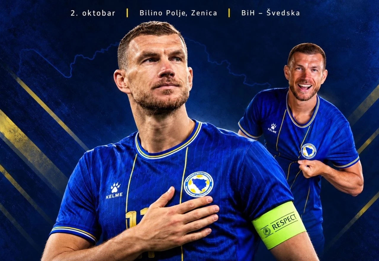 Džeko se oprašta od reprezentacije, a navijači mu spremaju poseban prizor na Bilinom polju