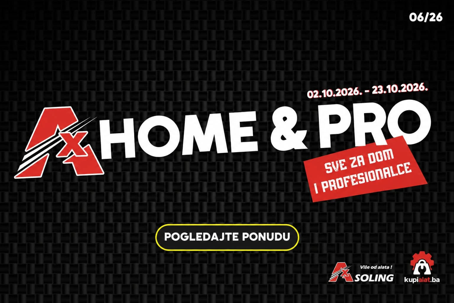 Novi letak AX HOME&PRO s popustima do 50% je stigao!