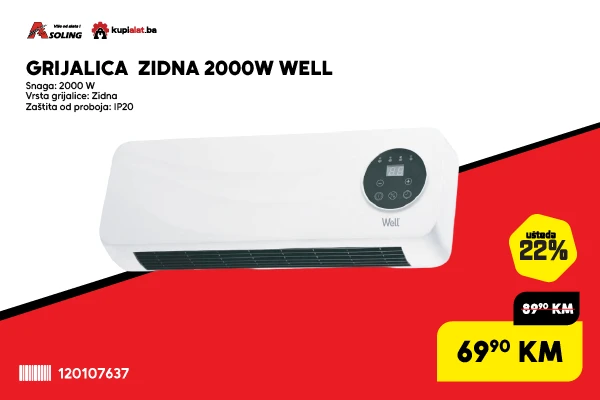 GRIJALICA ZIDNA