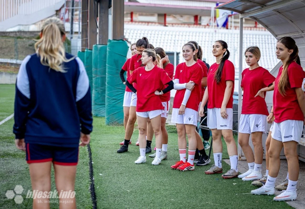 Trening ŽHŠK Zrinjski Mostar