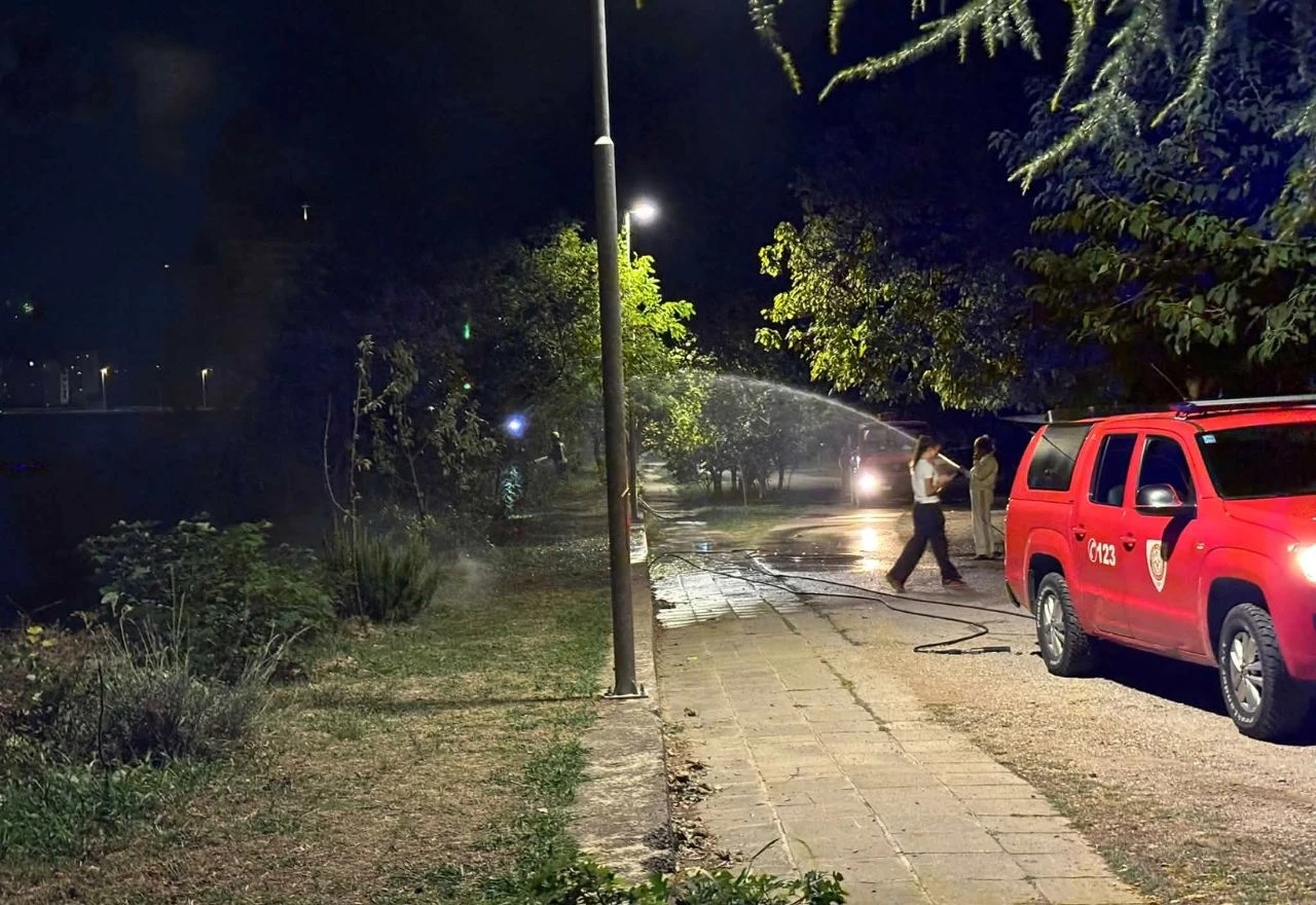 Požar u Mostaru ugašen, stanari tvrde da je namjerno podmetnut