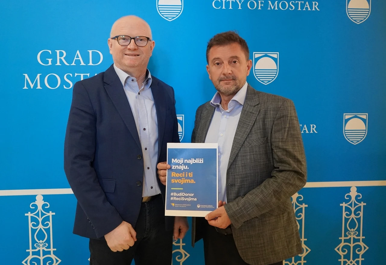 Gradonačelnik Mostara podržao inicijativu promicanja darivanja organa