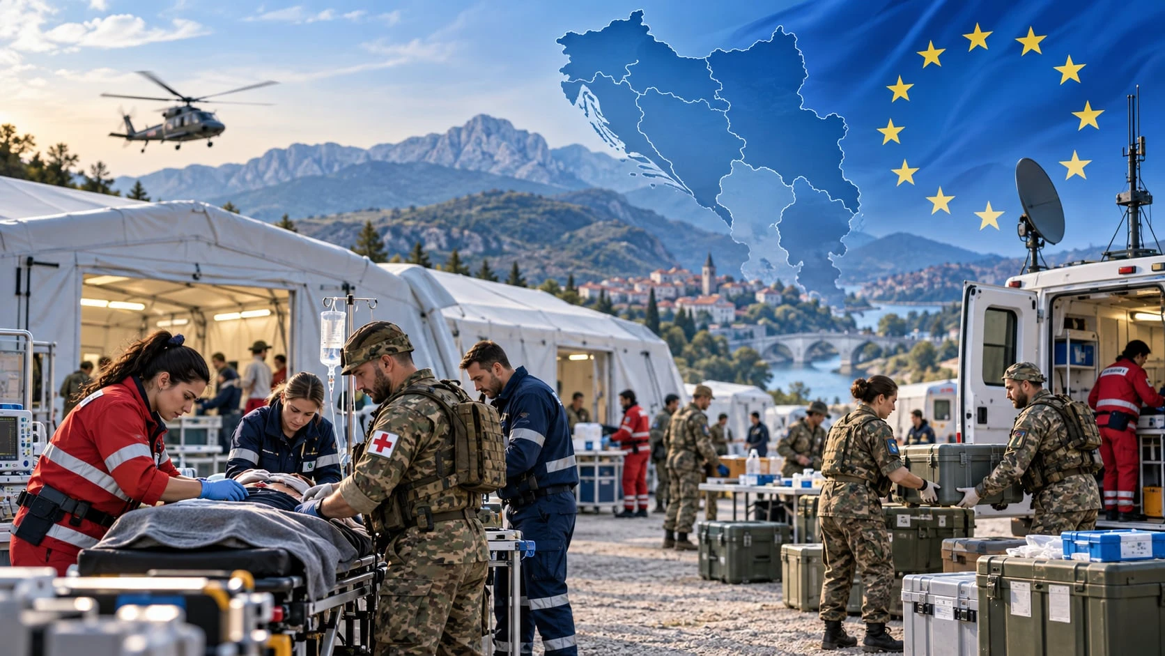 EU izdvaja još 10 milijuna eura za Balkanske medicinske snage