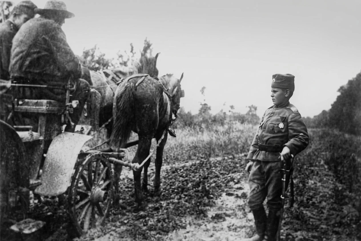 Momčilo Gavrić tijekom WWII