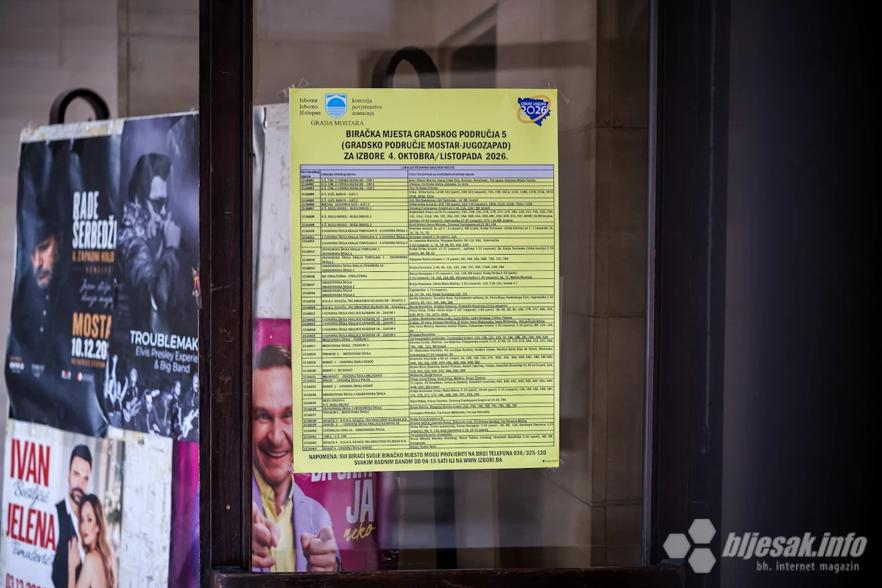 Prvi izbori s biometrijom u BiH: Evo kako danas izgleda glasovanje