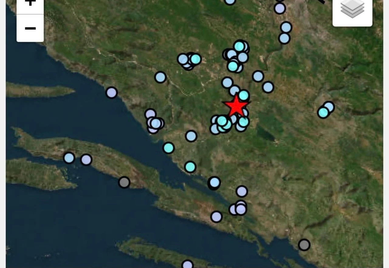 Potres jačine 3,2 pogodio Hercegovinu