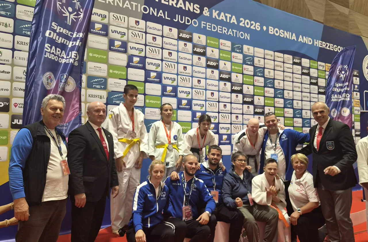Pet medalja za reprezentaciju BiH na Special Olympics Judo Open Sarajevo 2026