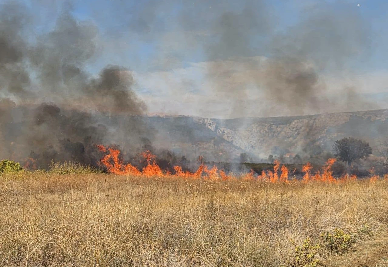 Izbio veliki požar na granici BiH i Hrvatske, gase ga deseci vatrogasaca i kanaderi