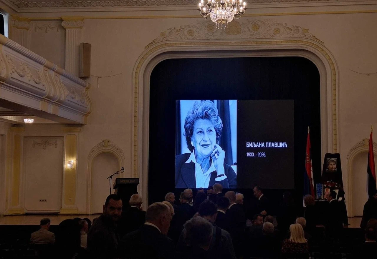 Visoke počasti za Biljanu Plavšić, osuđenu za zločin protiv čovječnosti