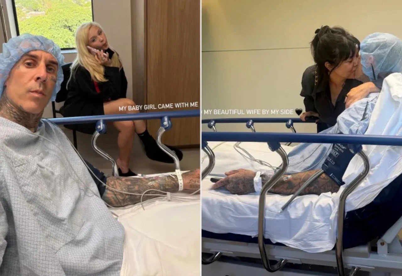 Suprug Kourtney Kardashian objavio fotografije iz bolnice: "Moja prekrasna supruga..."